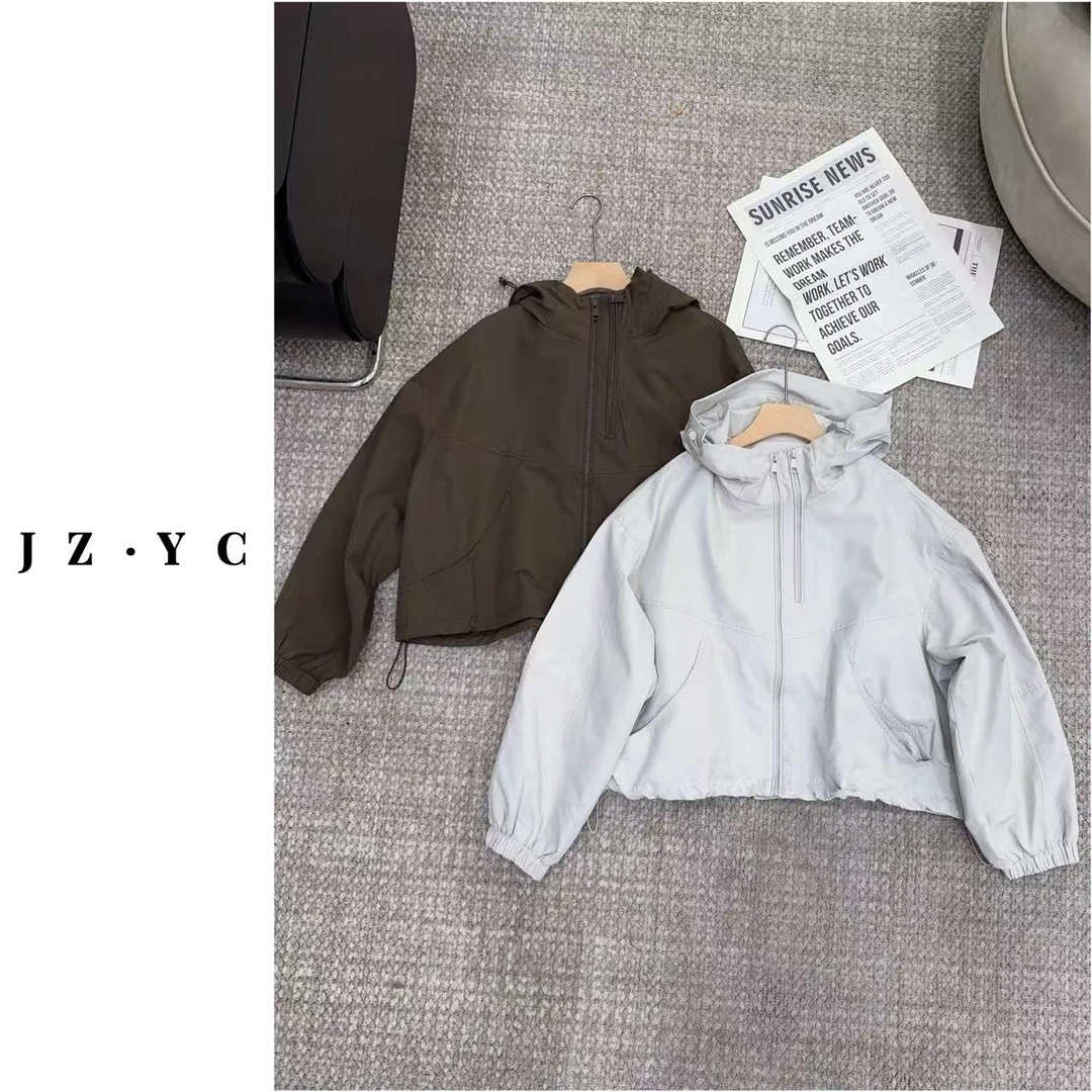 【洁子推荐】8004  连帽休闲外套