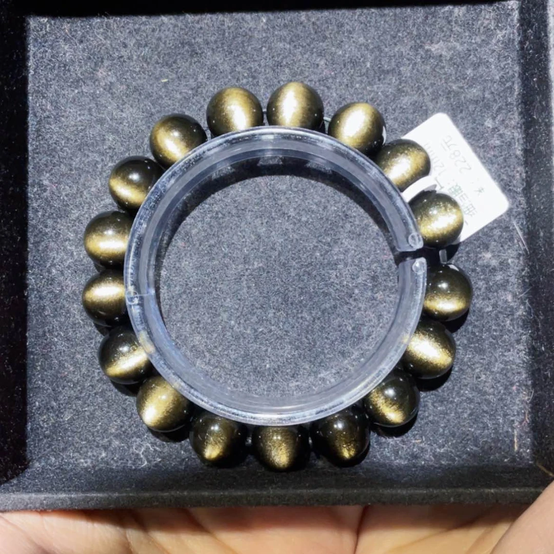 【闪购商品】黑曜岩未镶嵌手串洪**啸