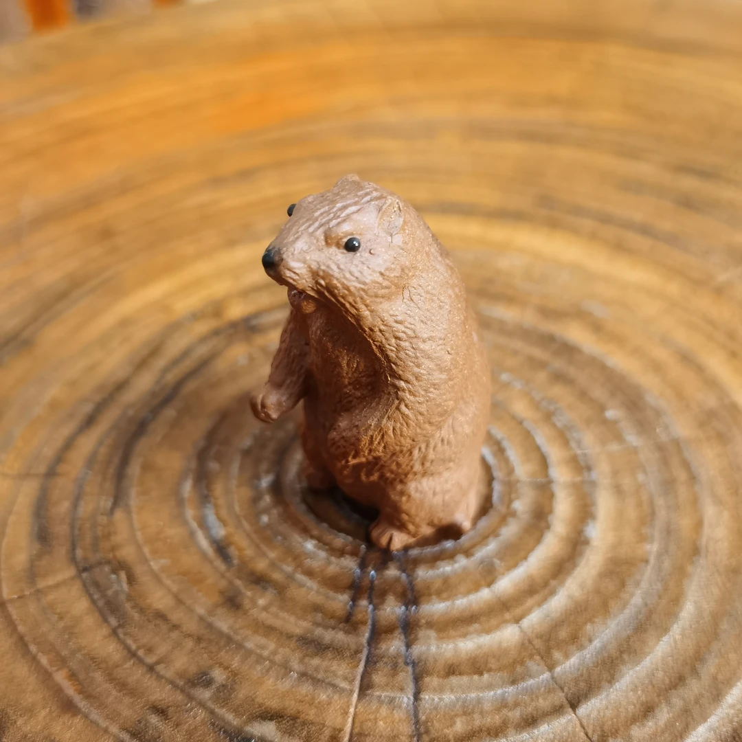 紫砂茶宠摆件土拨鼠