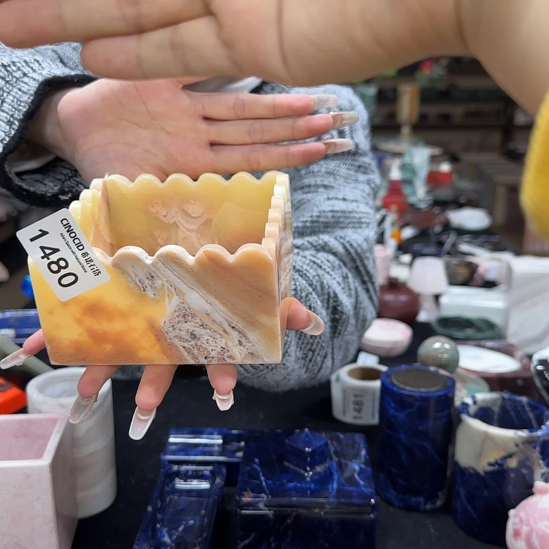 石材1480红龙玉方罐福利