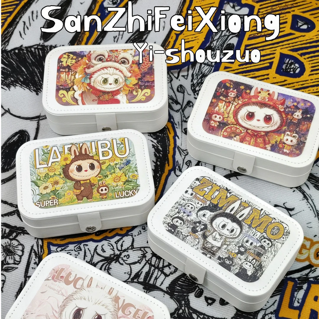 新年新款  布布多功能首饰收纳盒  尺寸：16*11*5cm