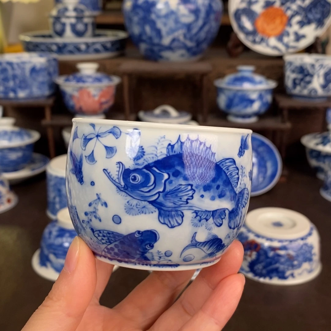 景德镇陶瓷手工手绘
