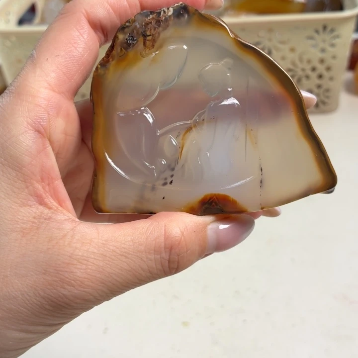 未镶嵌吊坠(不含链)玛瑙/玉髓