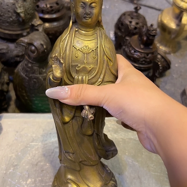 黄铜摆件，文房工艺品摆件
