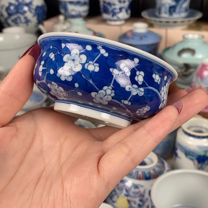 杯折葵非器冰梅矮炉式杯