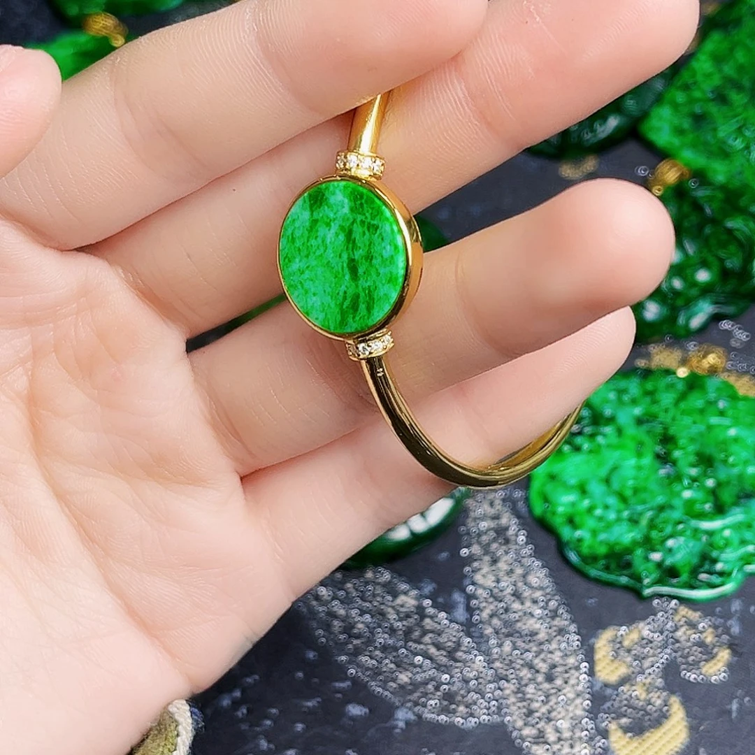 颈饰银S925镶嵌翡翠多样性