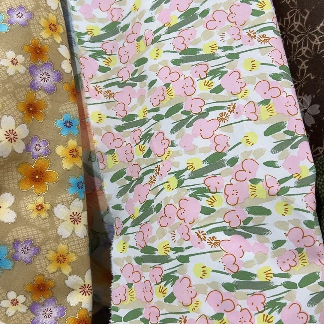 汤***作无纺布巴拉粉色碎花3m