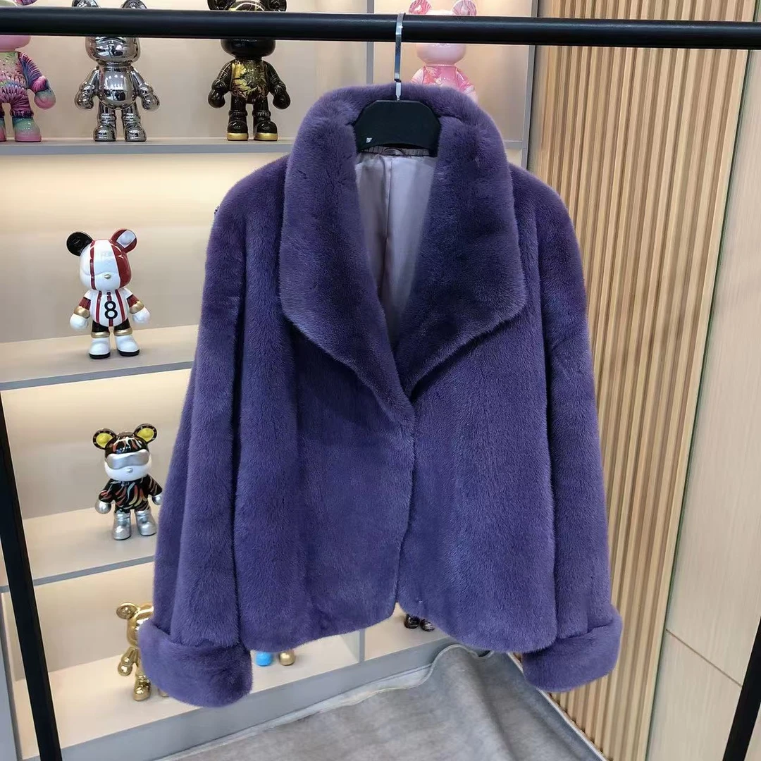 巴亚菲美/洋洋推荐/2025/MM 【极光絮语】进口水貂皮草外套B2-44925