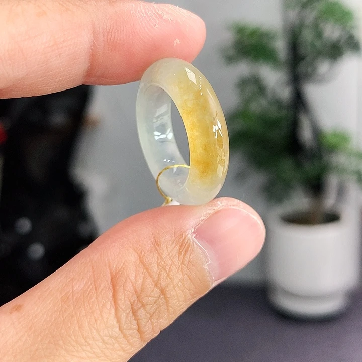翡翠未镶嵌戒指10-11号