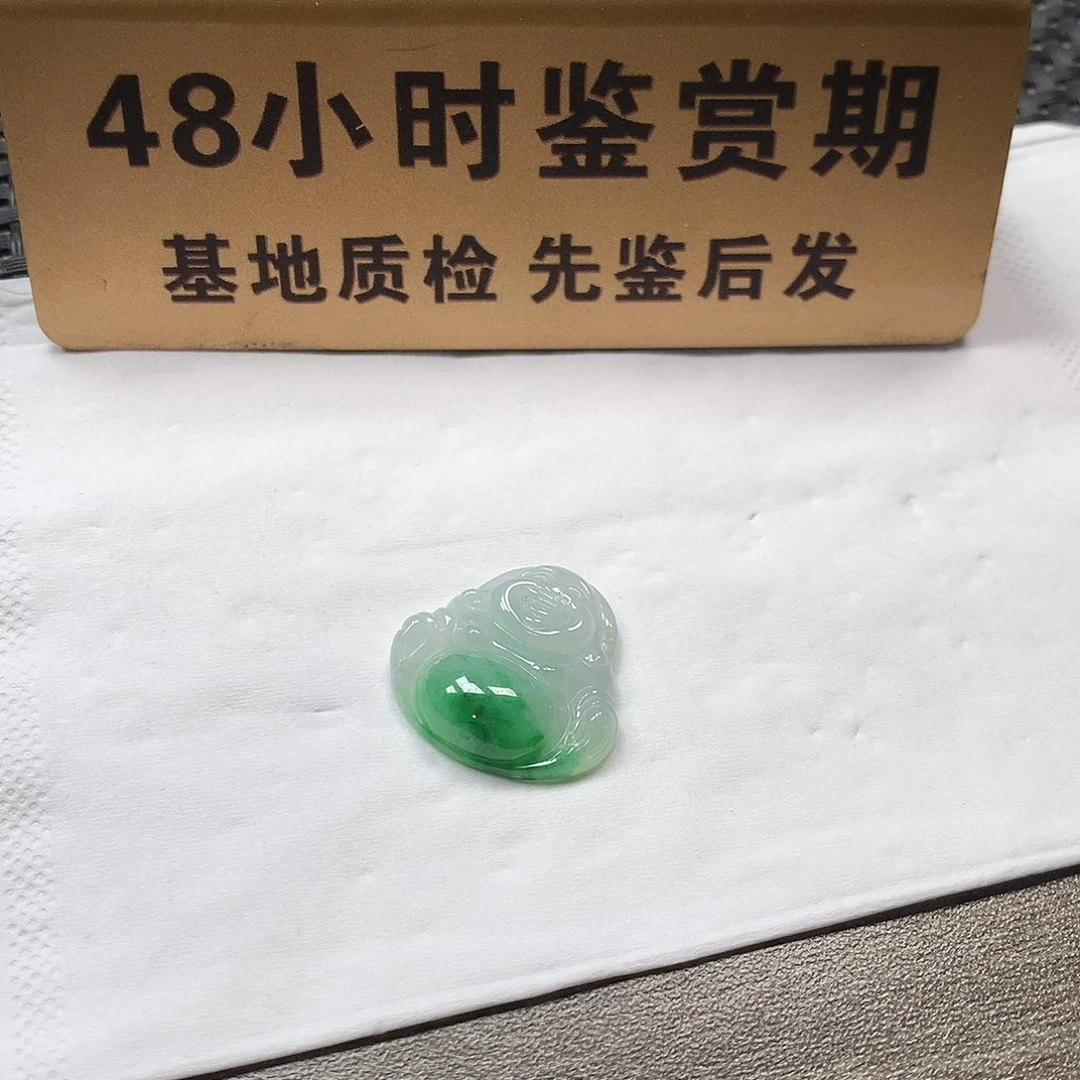 颈饰未镶嵌翡翠小佛