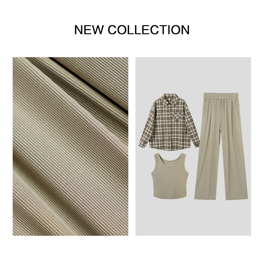 【婷婷专属】D3F39021B 女士休闲百搭三件套-9021