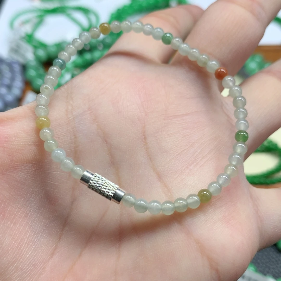 未镶嵌手链翡翠翡翠