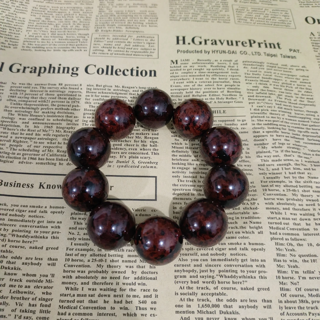 沉香木-殿堂系列S级-新中式手串 B486