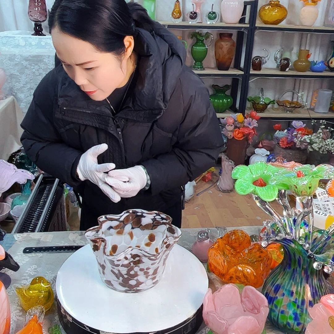 果碗家悦美居琉璃摆件