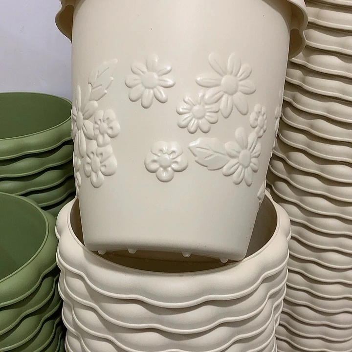 浮雕口27高27米白3个