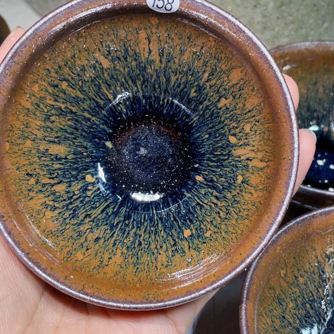 茶盏龙窑柴烧建盏158