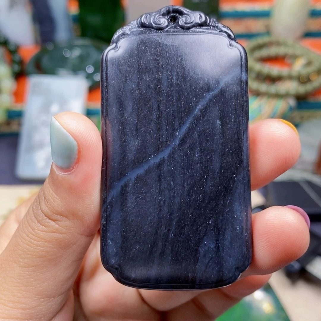 和田玉未镶嵌挂件Y**y