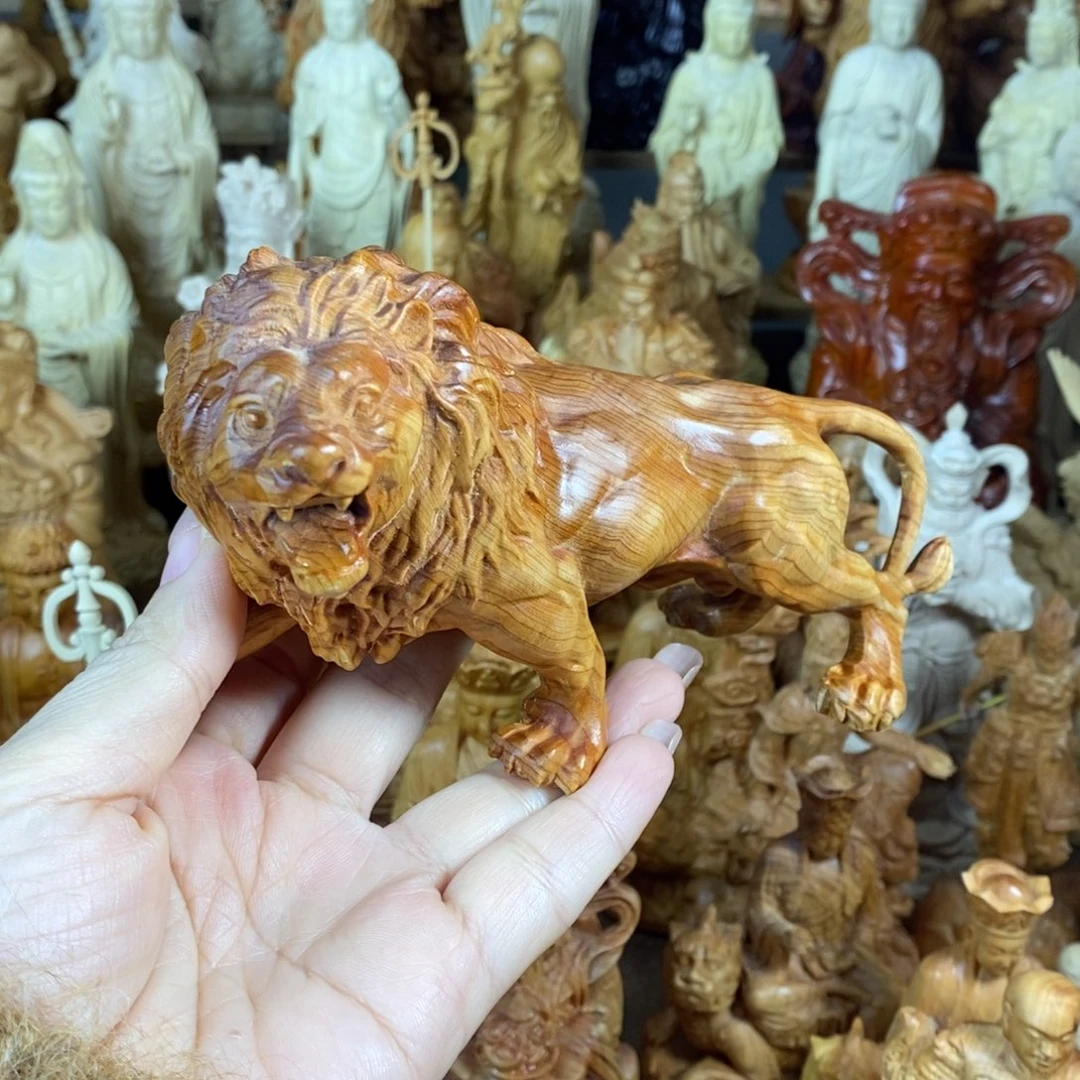 木非洲雄狮崖柏16