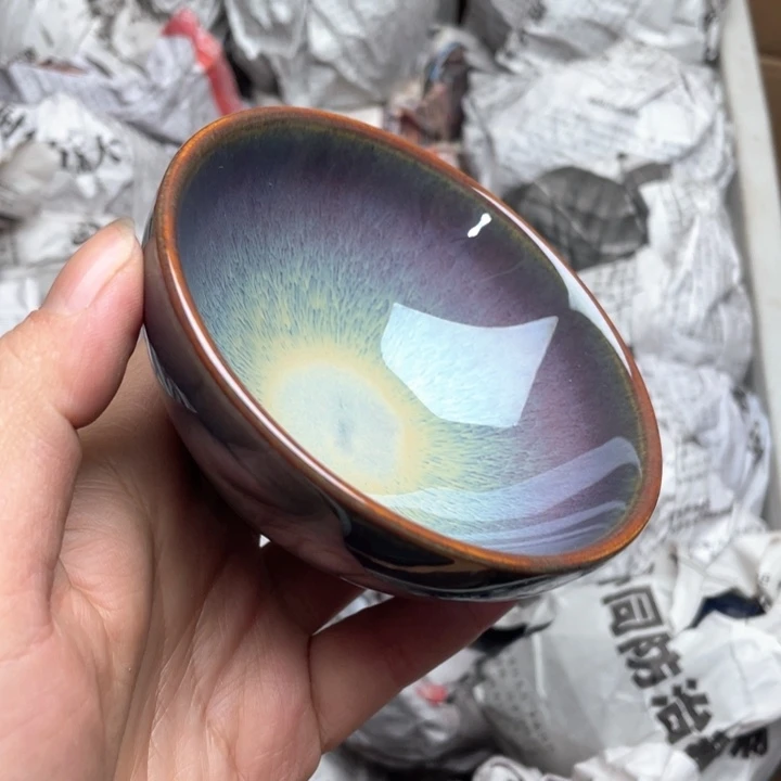 茶盏建窑建盏主人杯