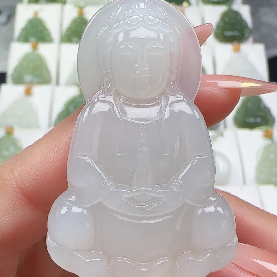 和田玉未镶嵌吊坠(赠链)