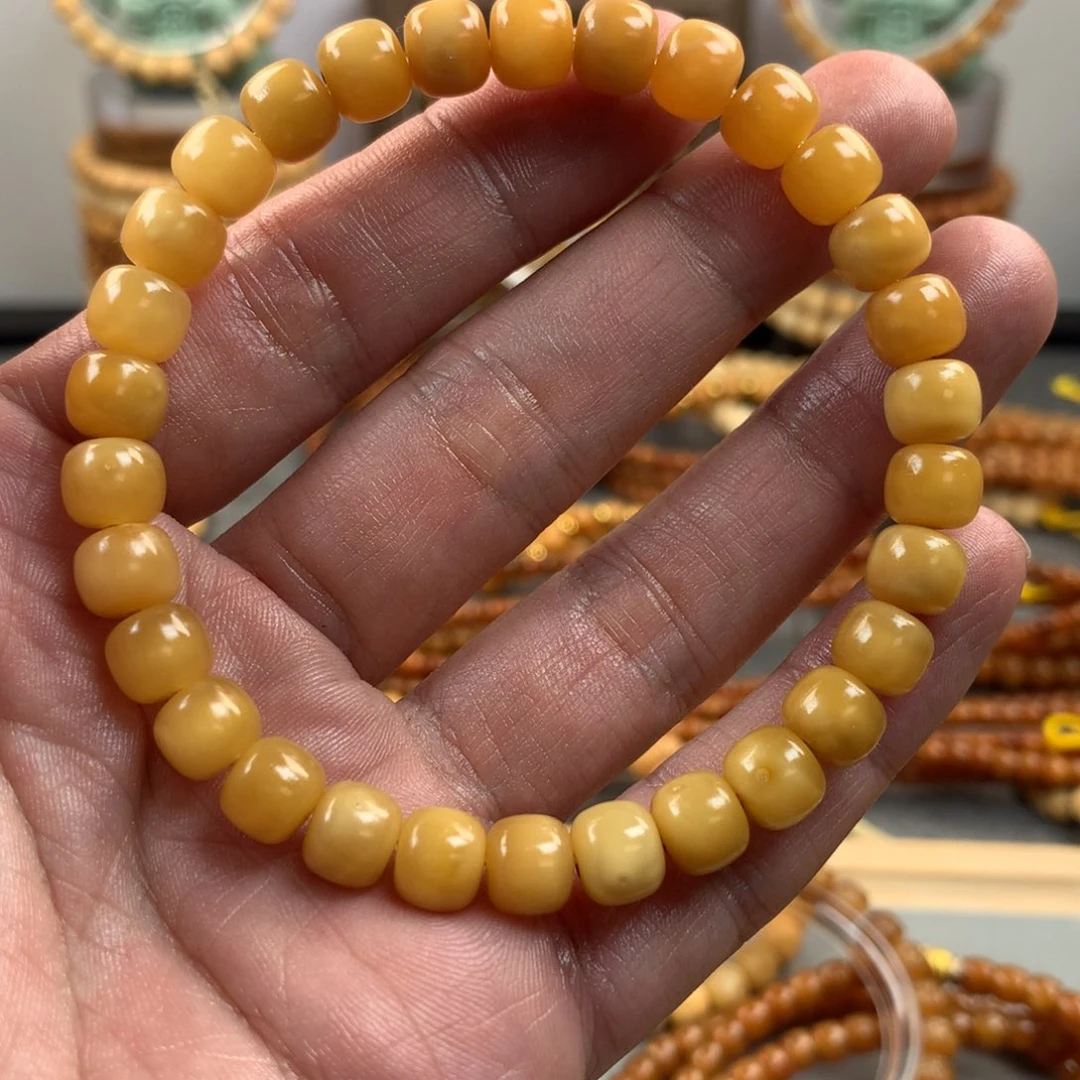 星月菩提吊坠夏*8×7极致玉化单圈