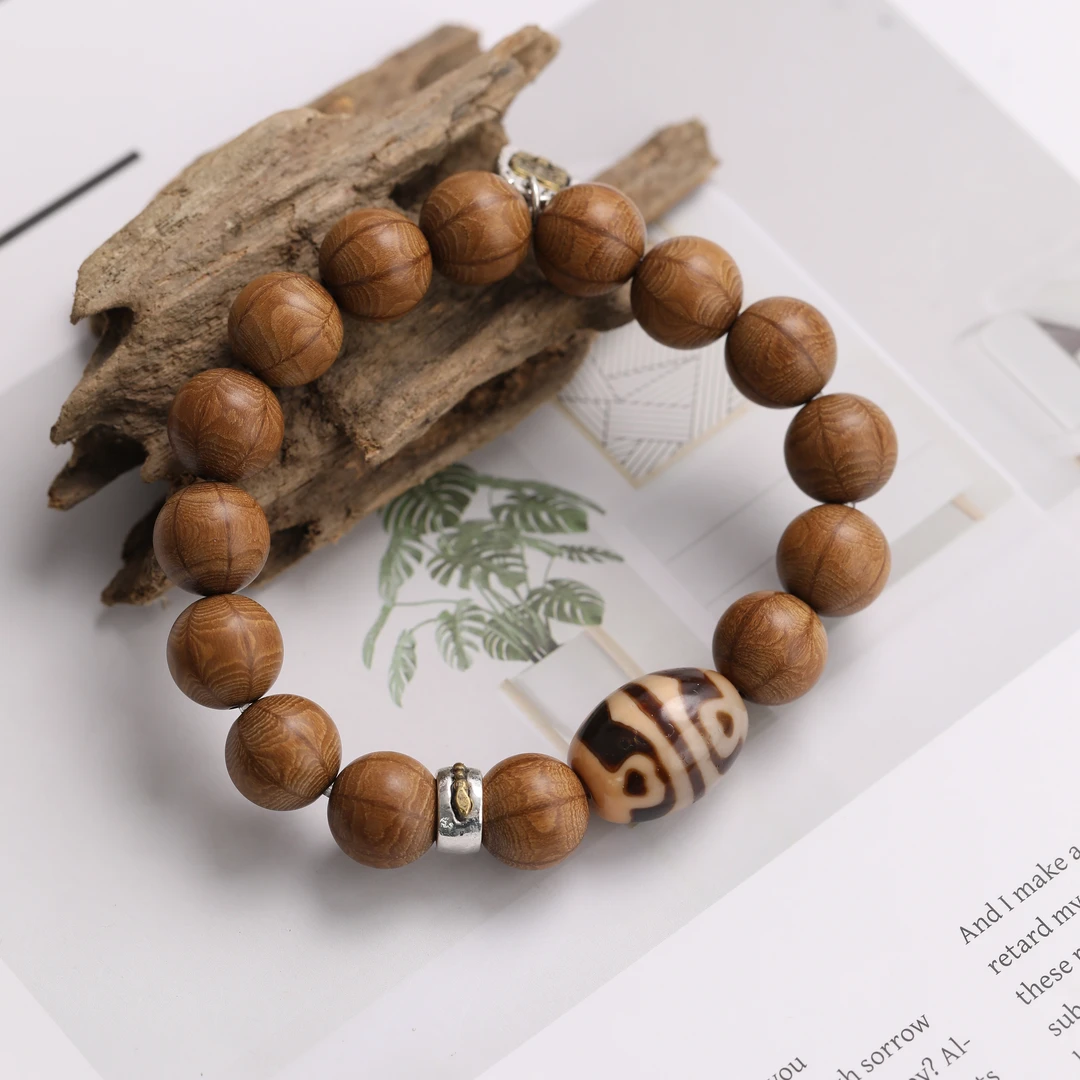 【观澜珠宝】玛瑙手串 复古民族风藏式潮流手链 多样发其一 2115