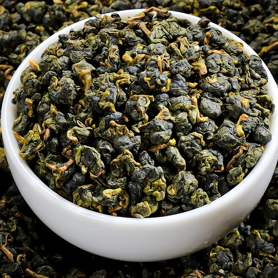 冻顶乌龙台式高山乌龙茶茶叶浓香型耐泡罐装500g自己喝口粮茶送礼