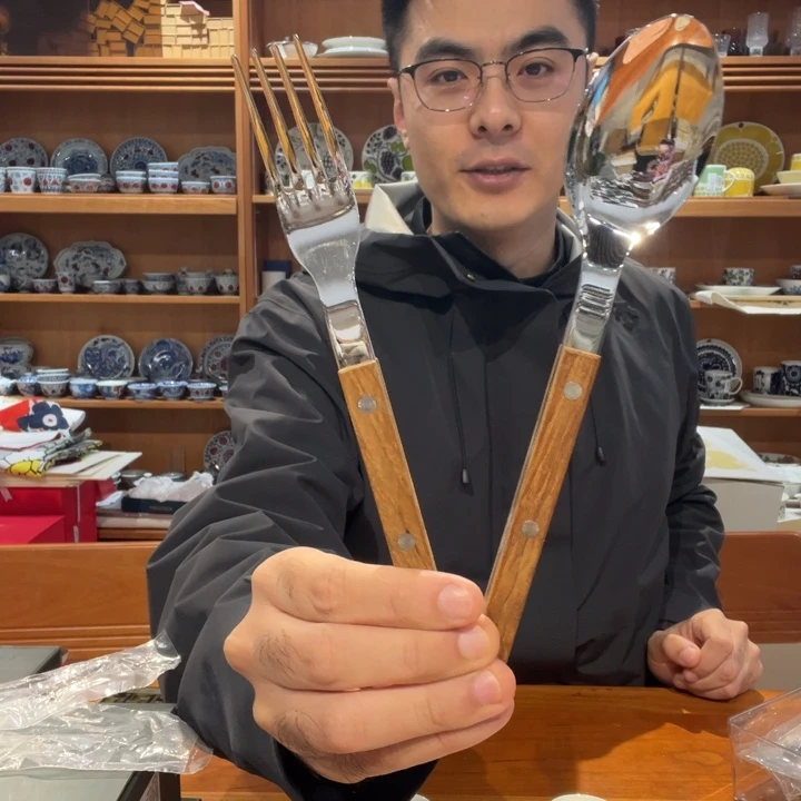 sabre柚木大号叉勺