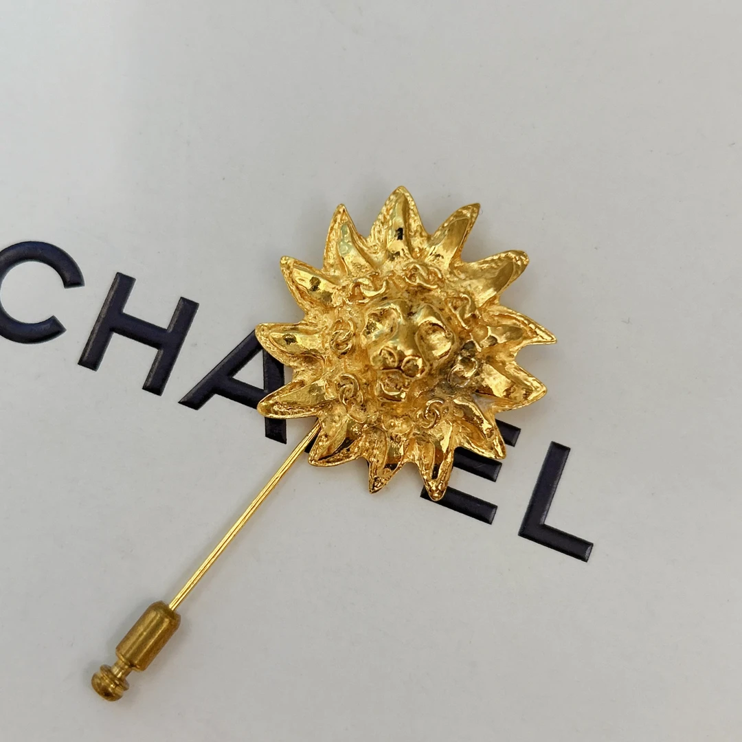 95新 Chanel/香奈儿 Chanel vintage香奈儿中古狮子胸针