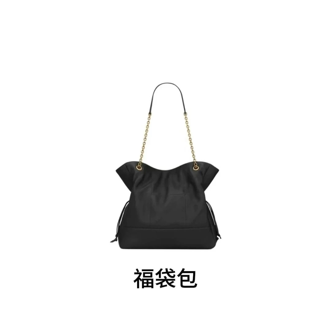 爆款福袋包经典通勤托特包M18单肩斜挎包时尚潮流菱格绣线链条包