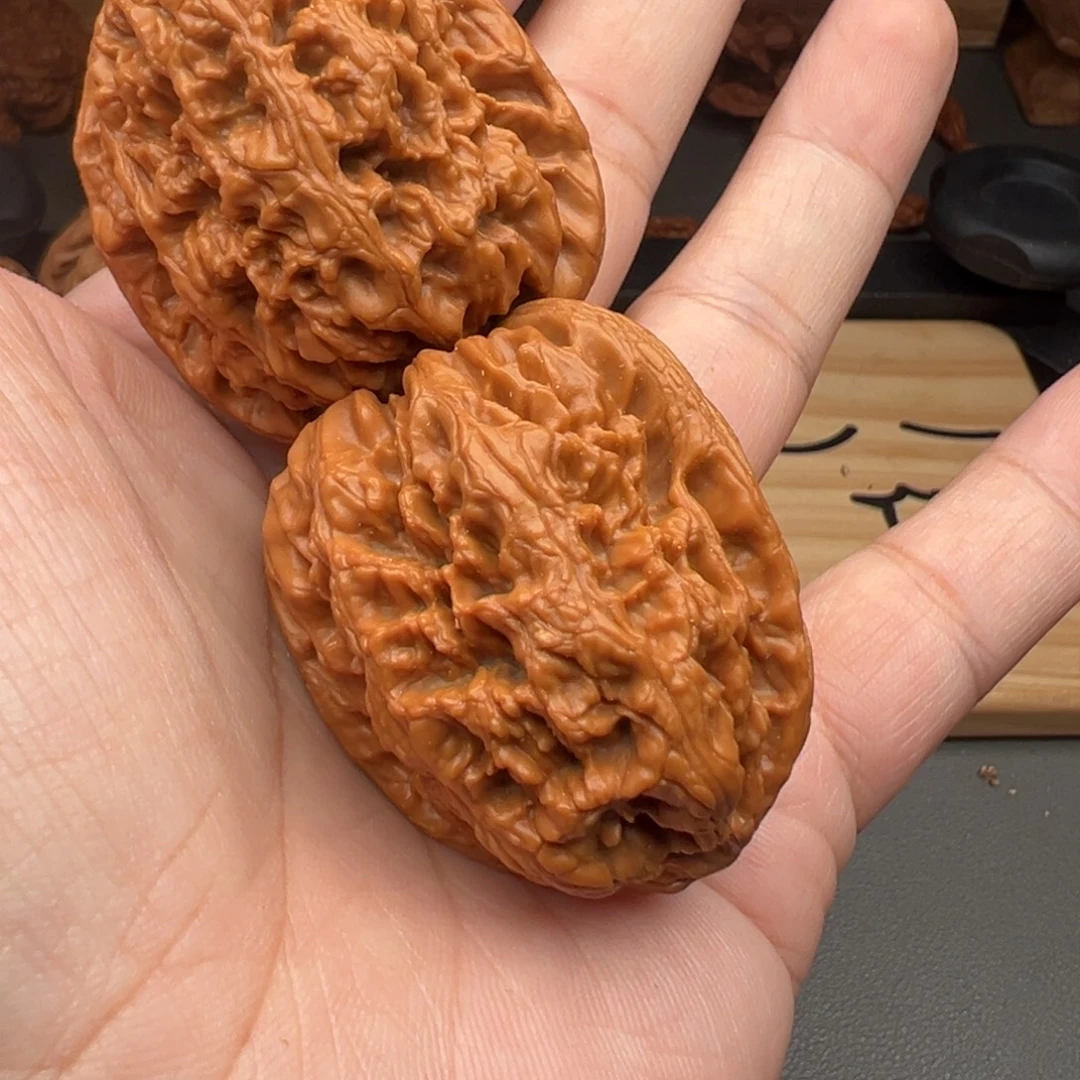 朔***虎把件文玩核桃将军