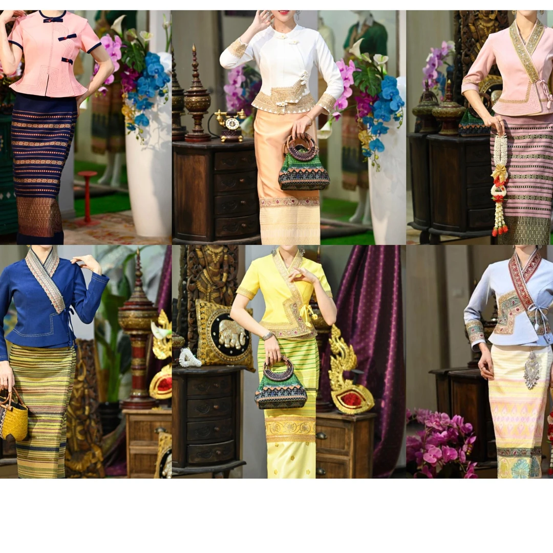 西双版纳隋金金民族服饰原创服饰少数民族风服饰傣族服饰