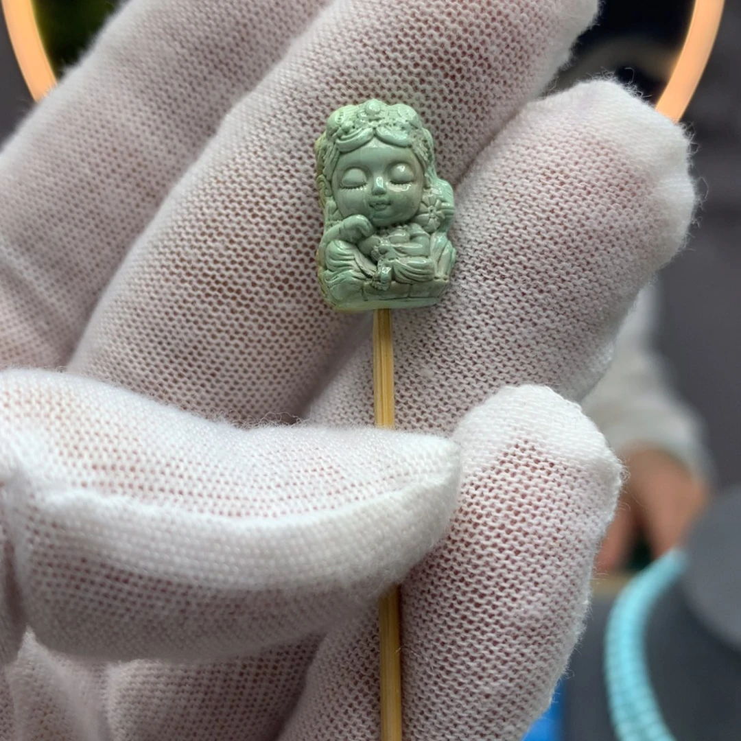 绿松石挂件未镶嵌