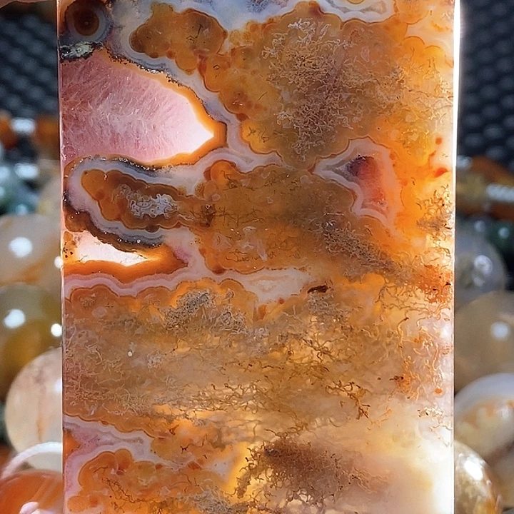 蓝***花未镶嵌颈饰玛瑙/玉髓