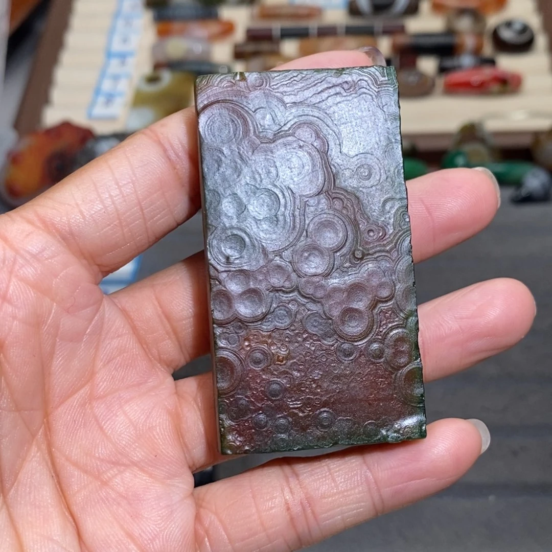 追***0玛瑙/玉髓合金手链微瑕