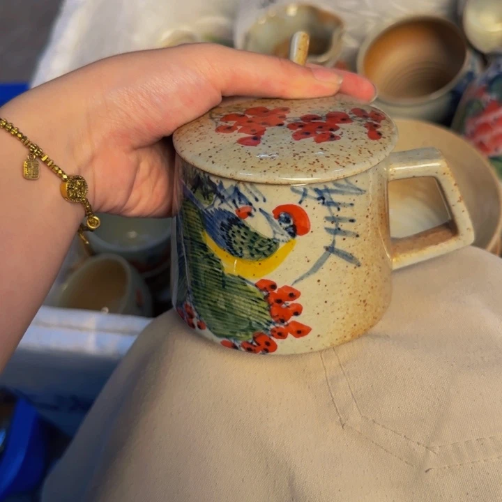 清***Z瓷片景德镇陶瓷手工手绘