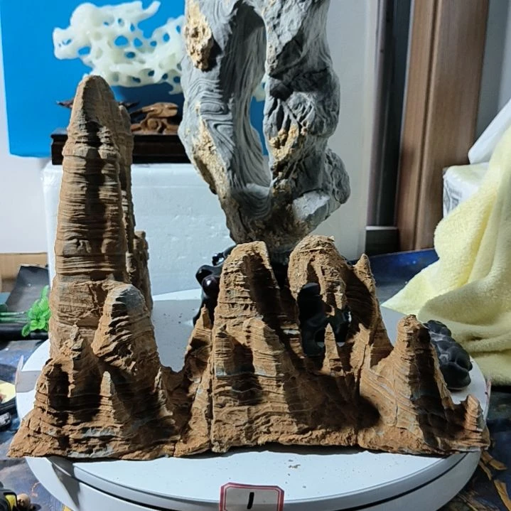 南***号有机玻璃安徽灵璧石摆件