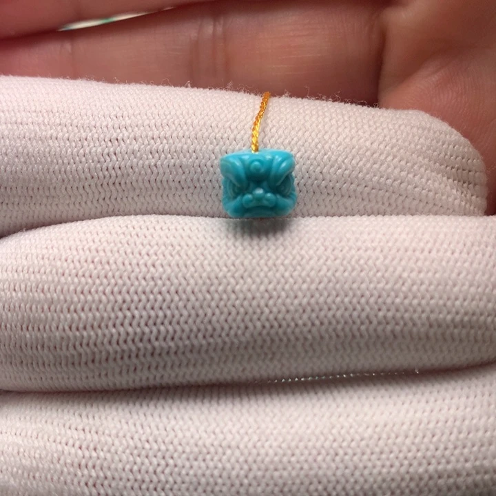 绿松石未镶嵌珠宝奇石8mm