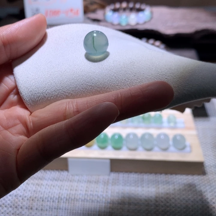 翡翠散珠雾霾蓝卡12
