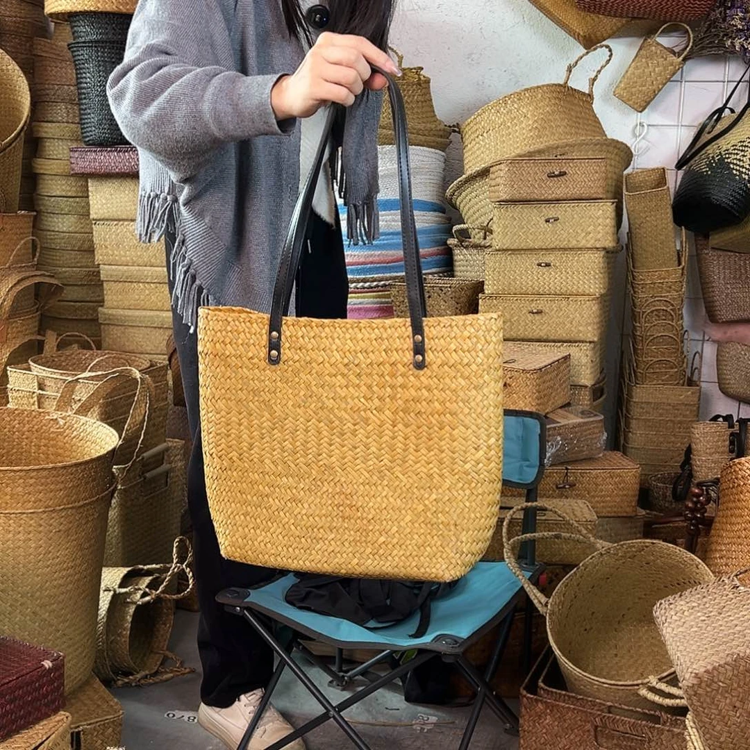 草编草编包/草编收纳盒微瑕疵