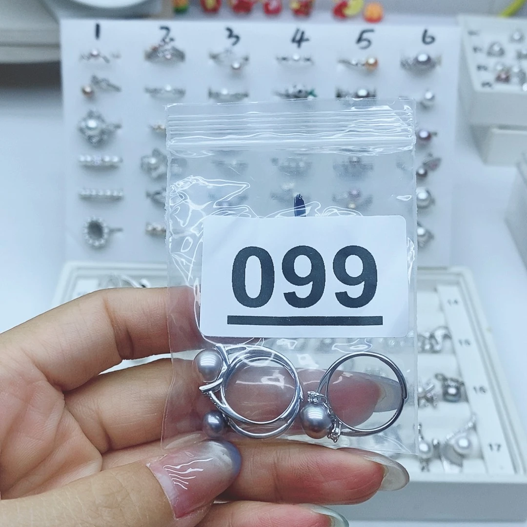 v***n淡水珍珠珠宝奇石银S925镶嵌099