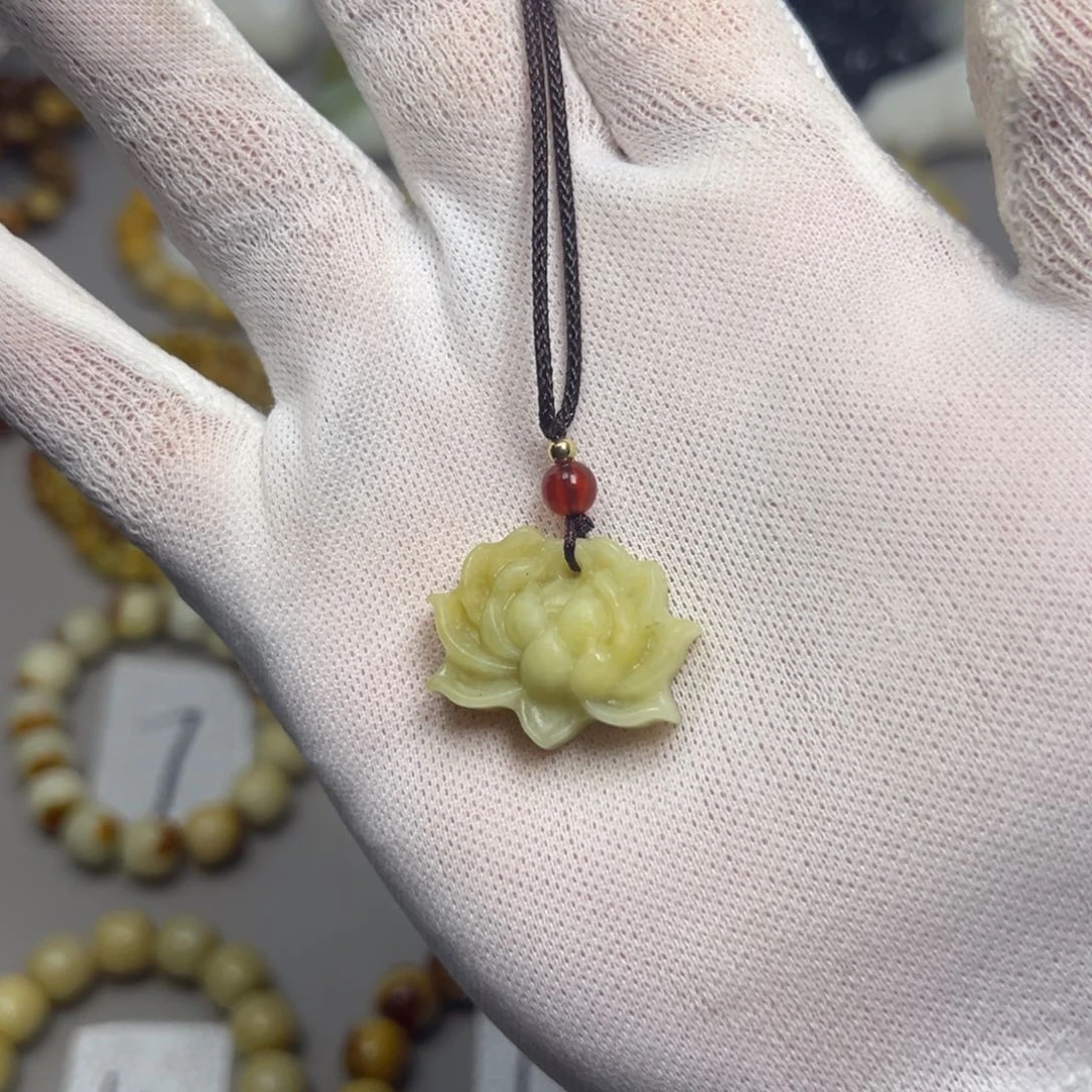 合金蛇纹石玉手链