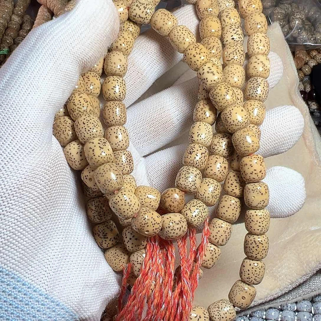 星月菩提手串小*盖星月菩提原生态