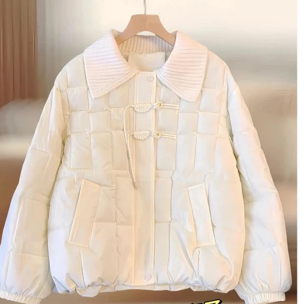 E【E151-E180】秋冬新款轻便女士修身显瘦款棉袄加厚冬季棉服