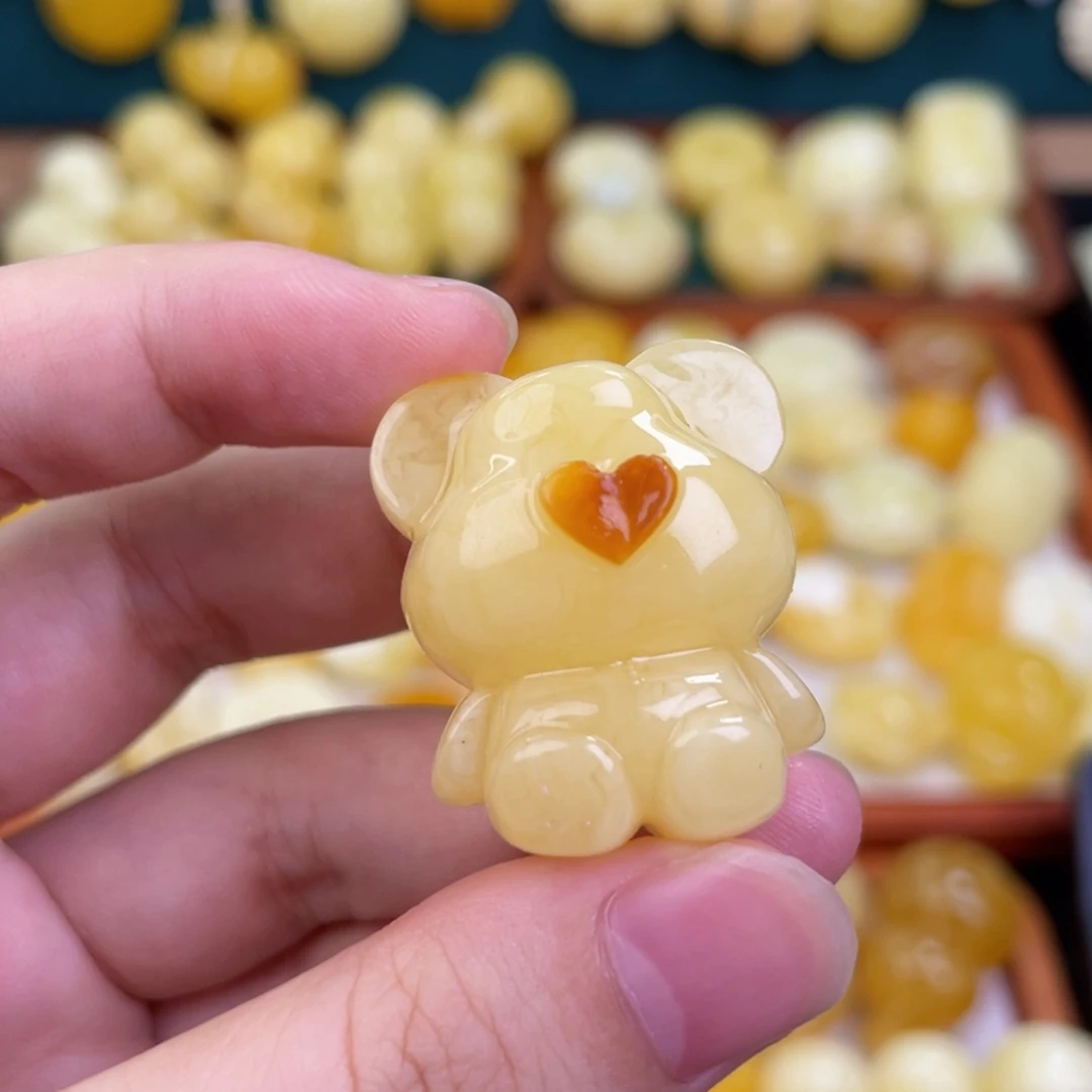 蜜蜡毛衣链未镶嵌蜜蜡