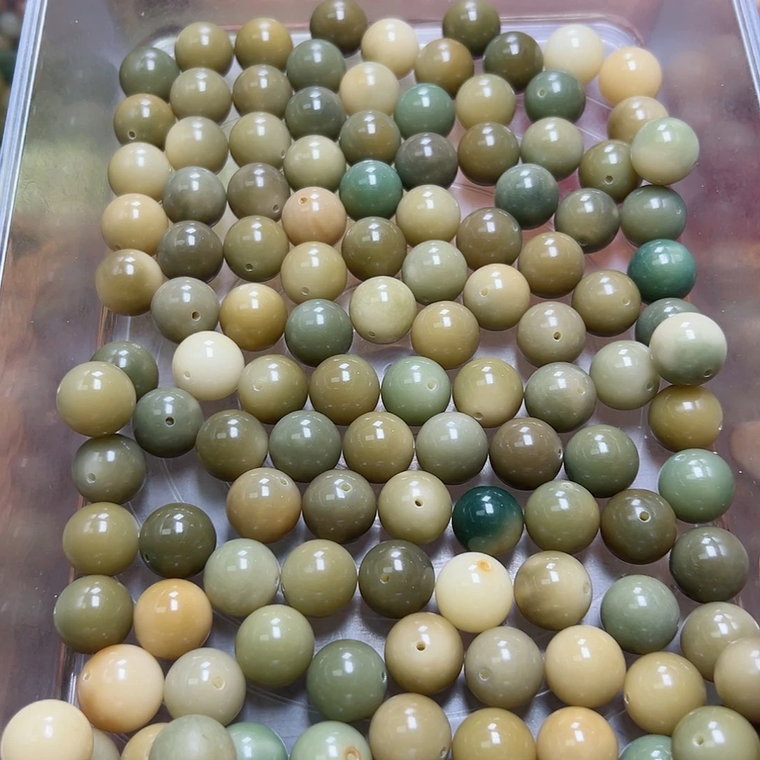 菩提根/象牙果吊坠第****狱130颗16微瑕圆珠
