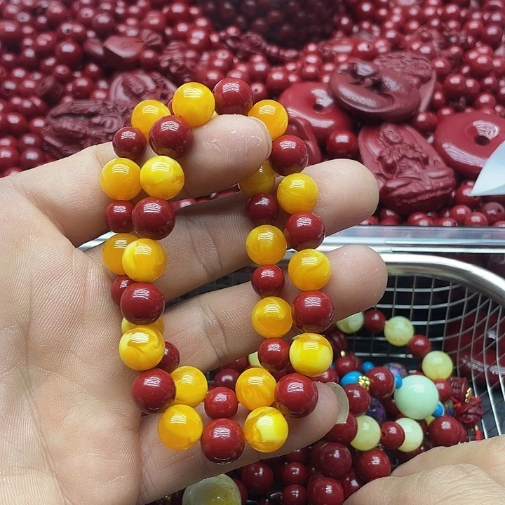 天然辰砂朱砂手链