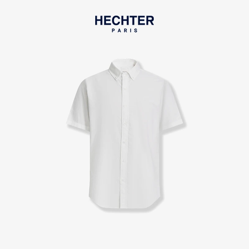 HECHTER男士衬衫春夏衬衣多色纯棉百搭衬衫TS21924WA