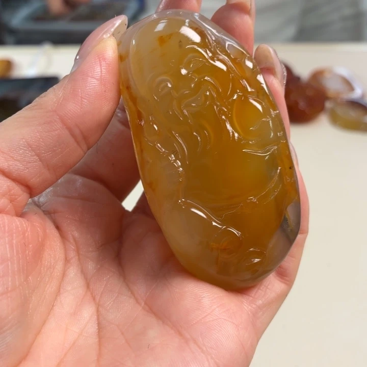 玛瑙/玉髓吊坠(不含链)未镶嵌