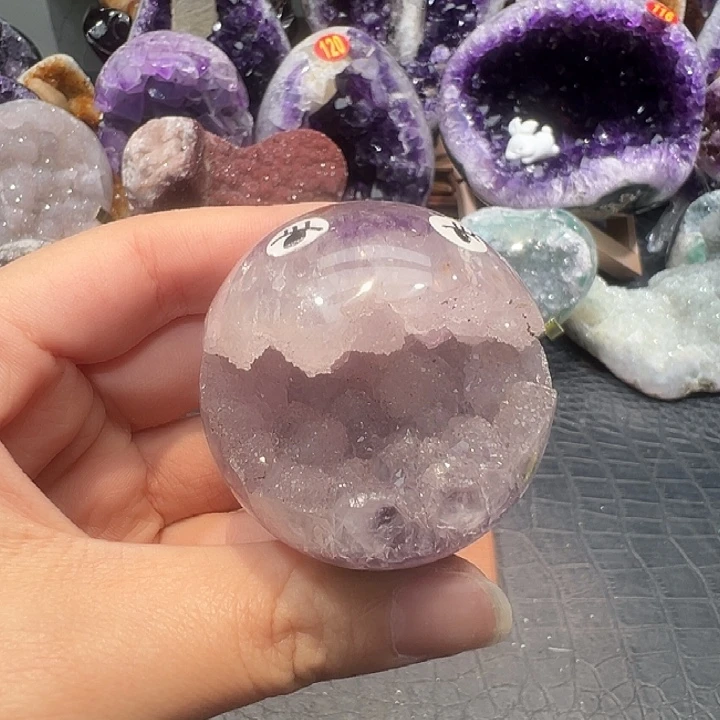 珠宝半成品紫晶未镶嵌